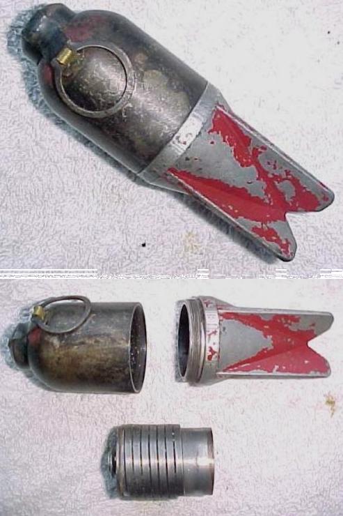 Italian WW2 4.5cm Brixia Mortar Grenade - Click Image to Close